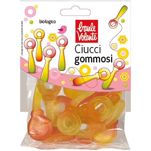 Cumlíky - ovocné gumené cukríky BIO 75g Baule Volante