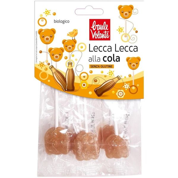 Lízatká cola s ryžovým sirupom BIO 64g Baule Volante